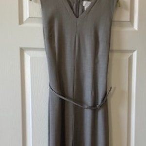 ANN TAYLOR LOFT WOOL JUMPER in Cool Gray Sz 10